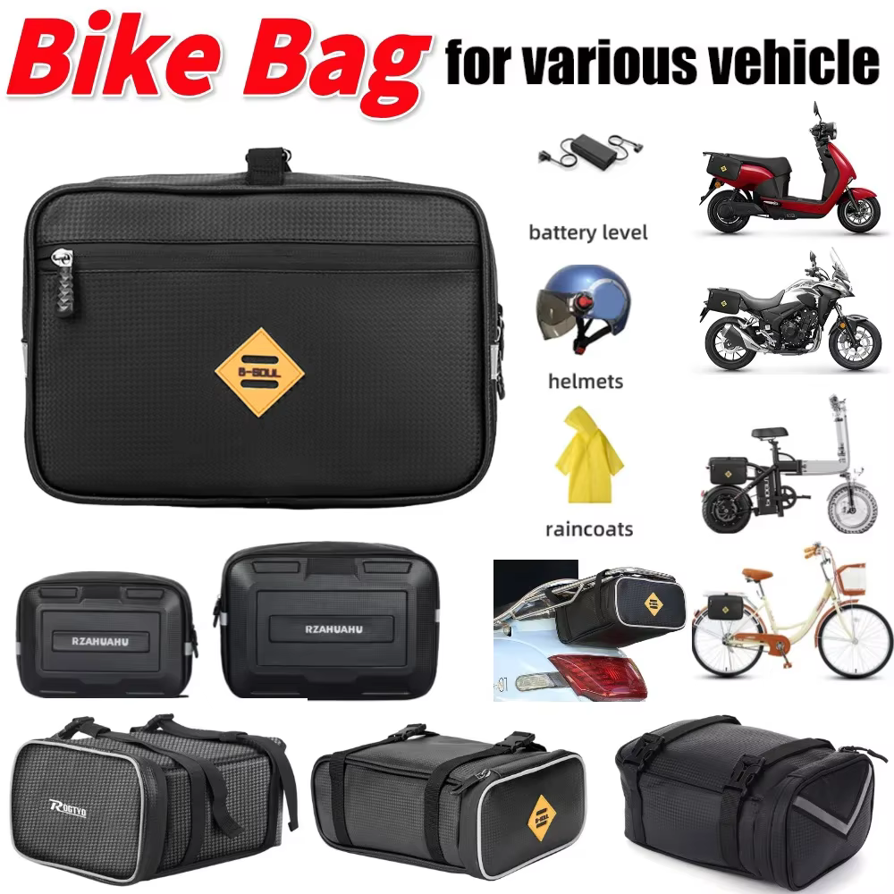 Sac avant de vélo sacs arrière de voyage sac de guidon