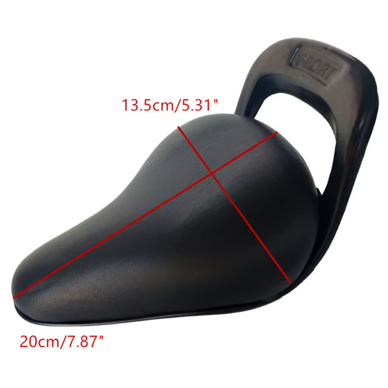 Selle de vélo en cuir PU pour enfants, souple, confortable, étanche, pour vtt