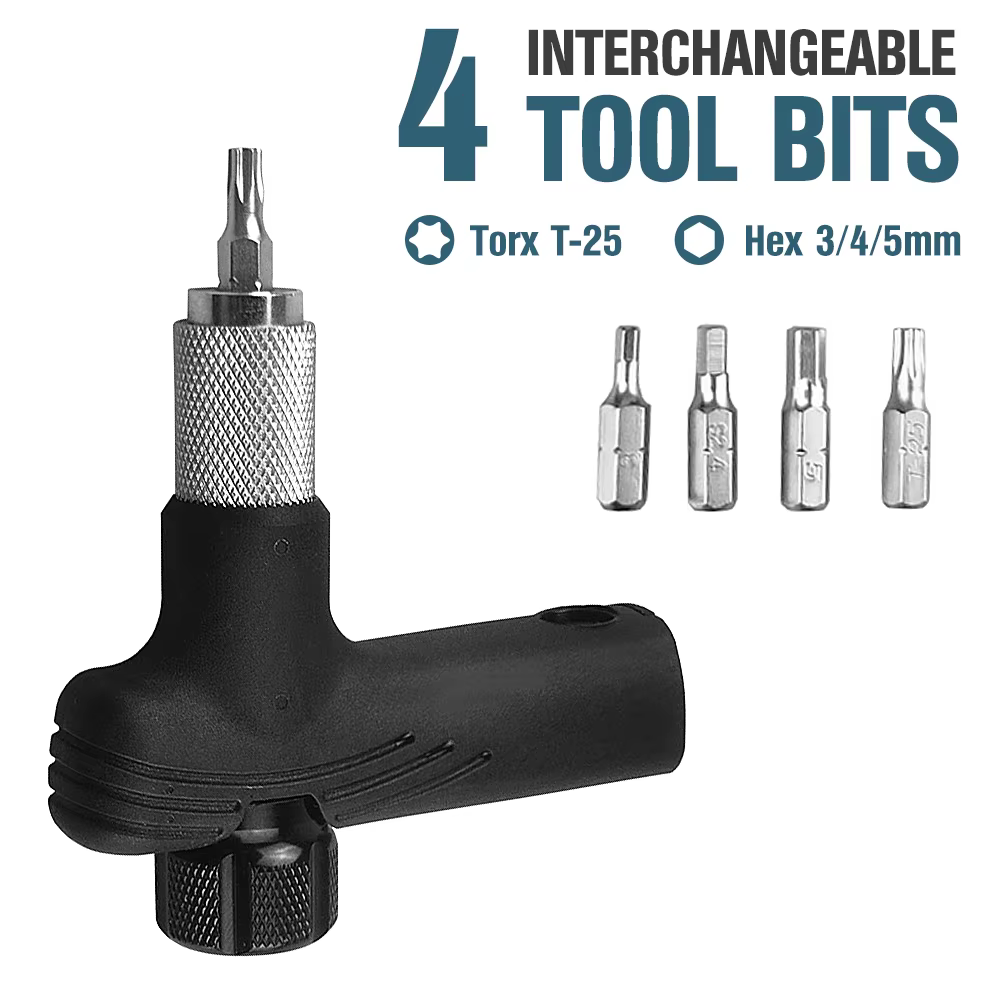 Kit d'entretien de vélo portable, couple réglable, 4 Nm, 5 Nm, 6Nm