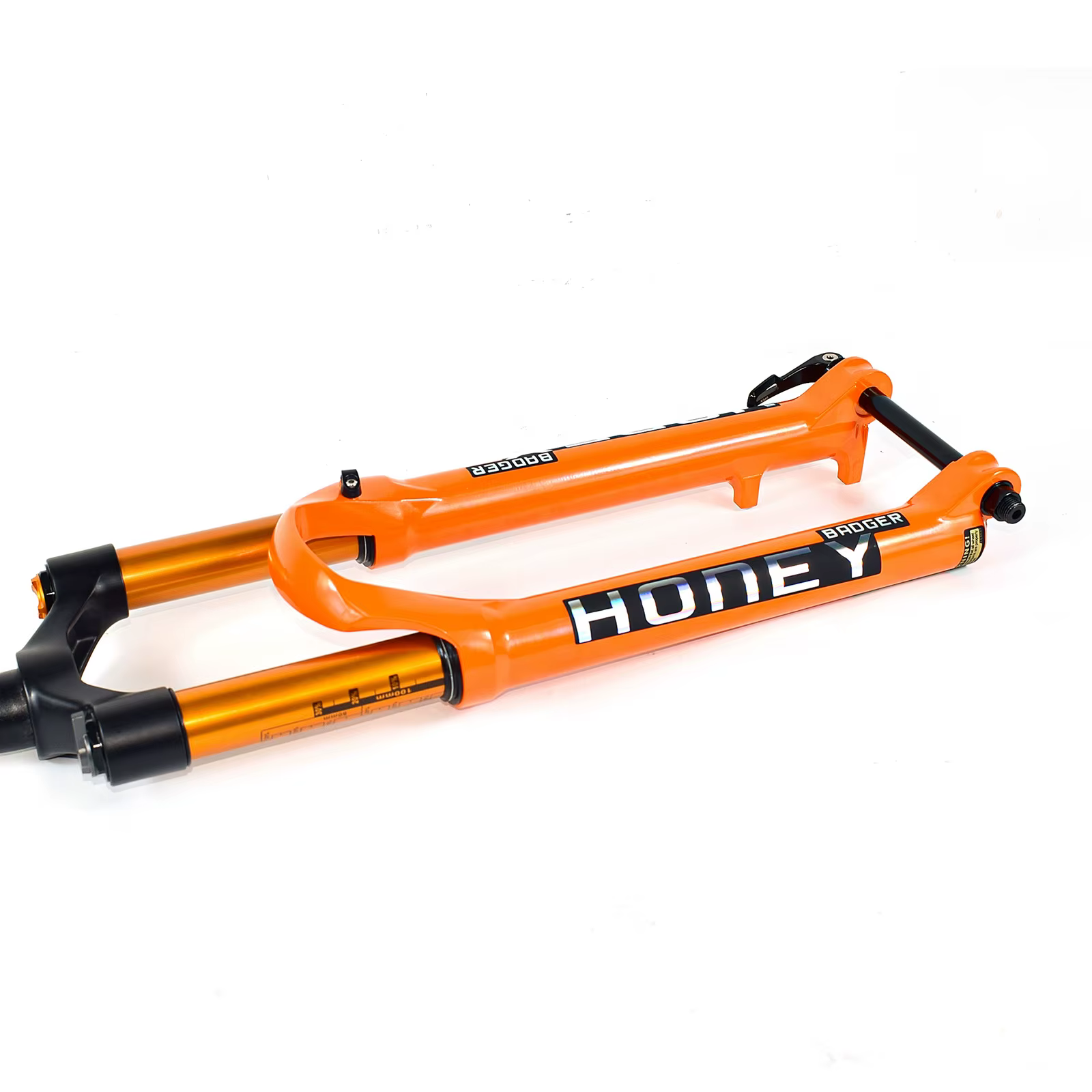 Fourche à air pour VTT avec fourches amortissantes