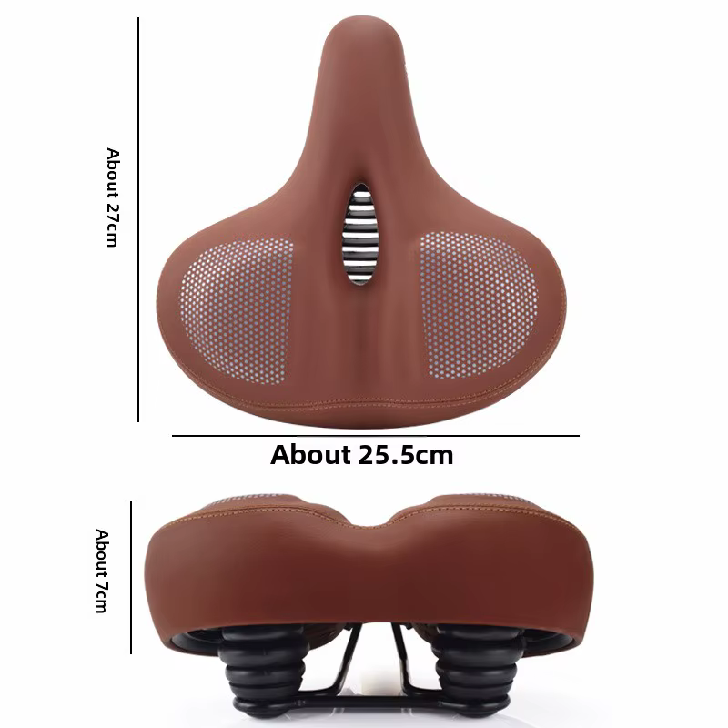 Sièges de vélo pour le confort hommes femmes surdimensionné et Extra doux rembourré coussin de siège