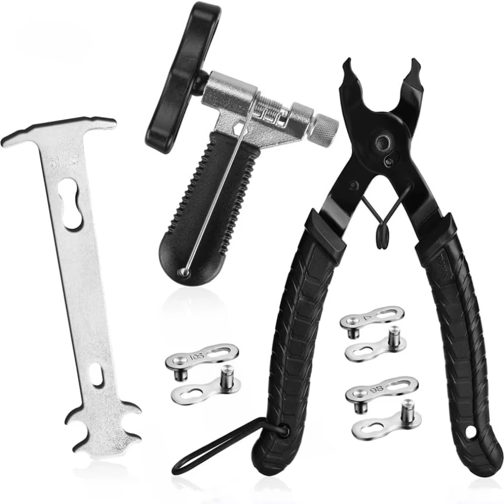 Kit d'outils de réparation de chaîne de vélo