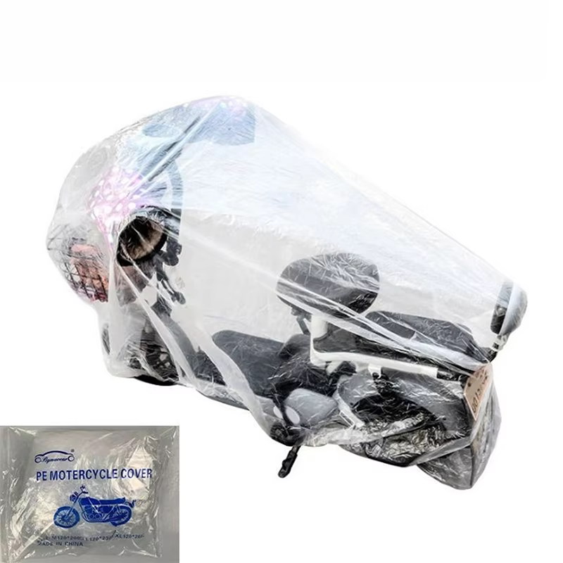 Housse de protection transparente pour vélo