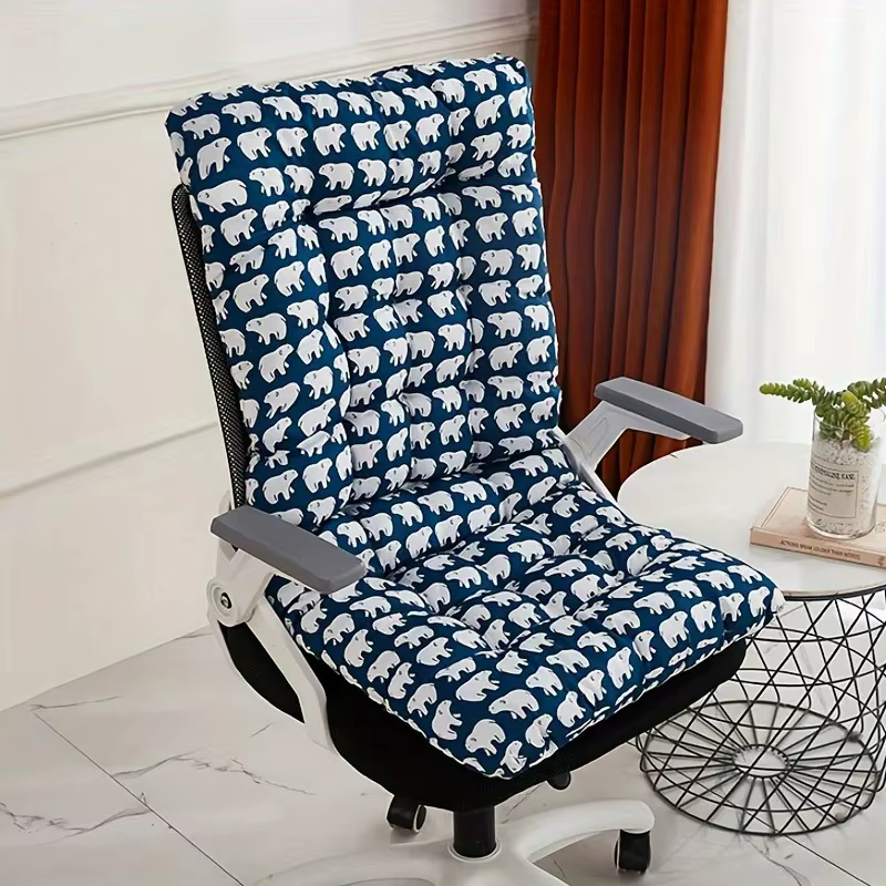 Coussin de chaise de bureau ergonomique avec support dorsal intégré - Convient pour une utilisation multifonctionnelle à la maison et en voiture