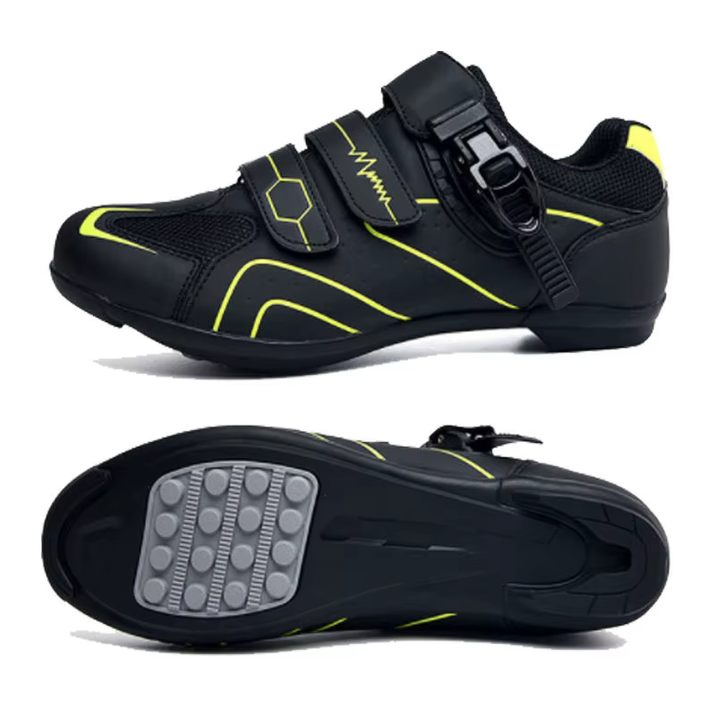 Chaussures de cyclisme plates pour hommes et femmes