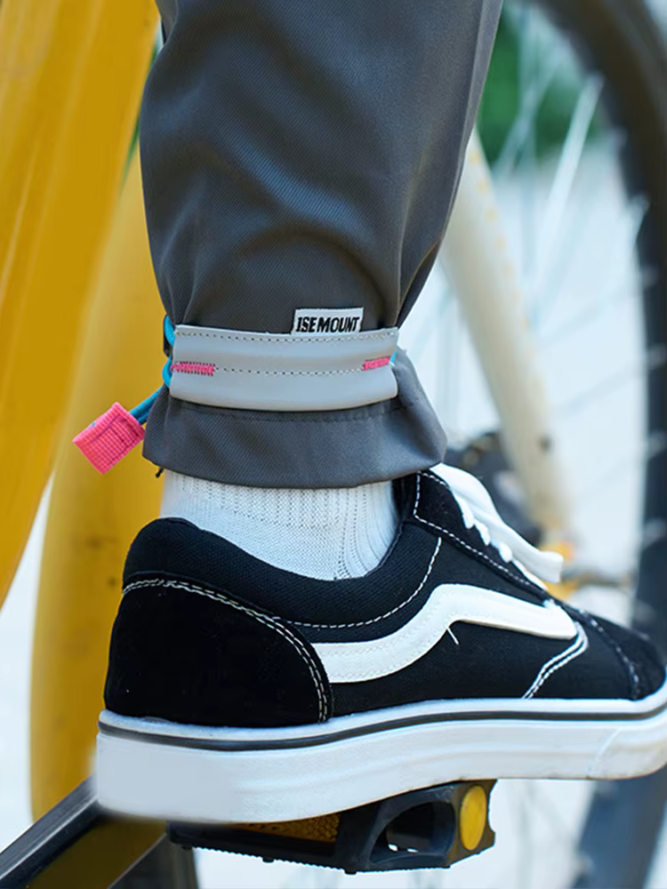 Sangle réfléchissante pour pantalons de vélo