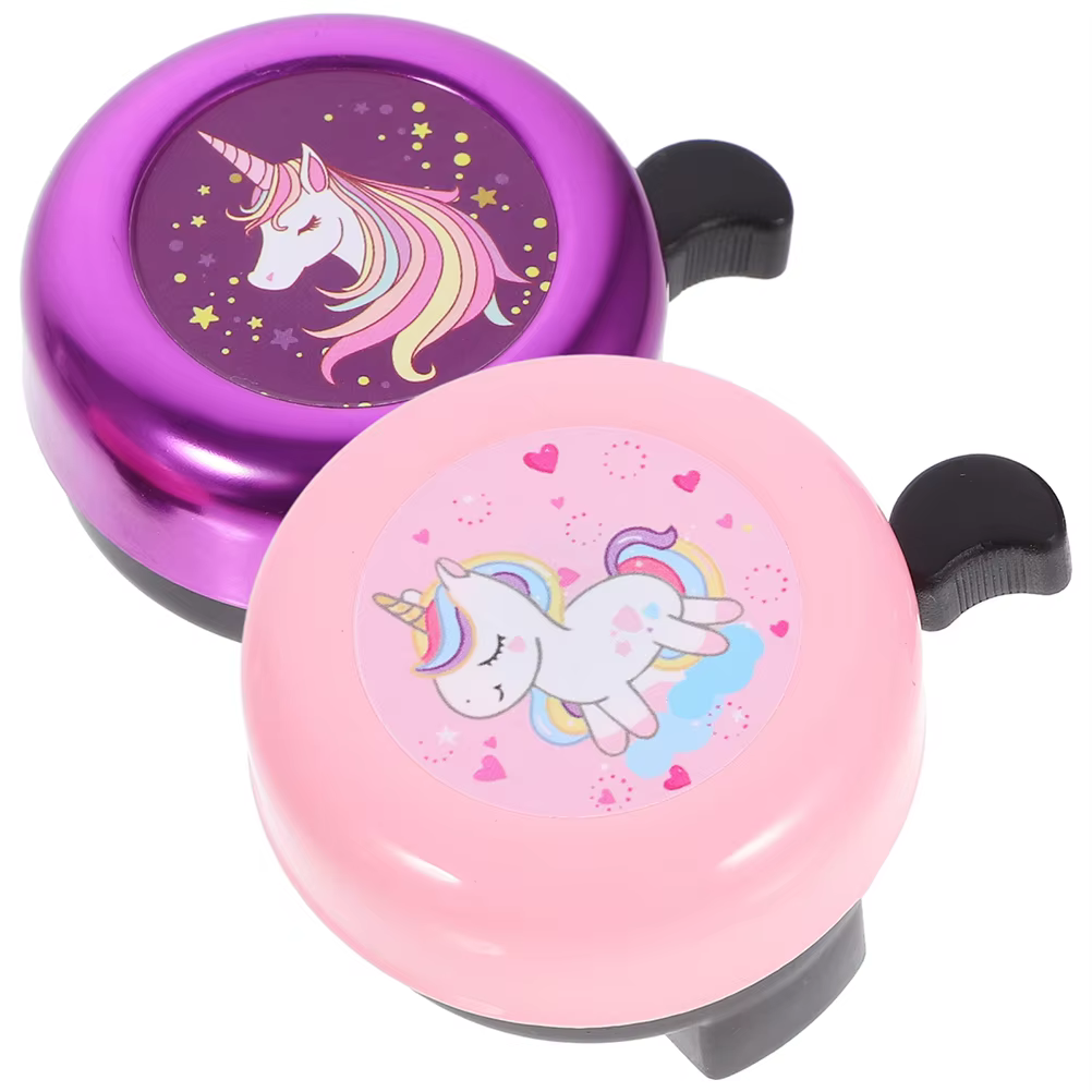 Cloches de vélo licorne mignonnes
