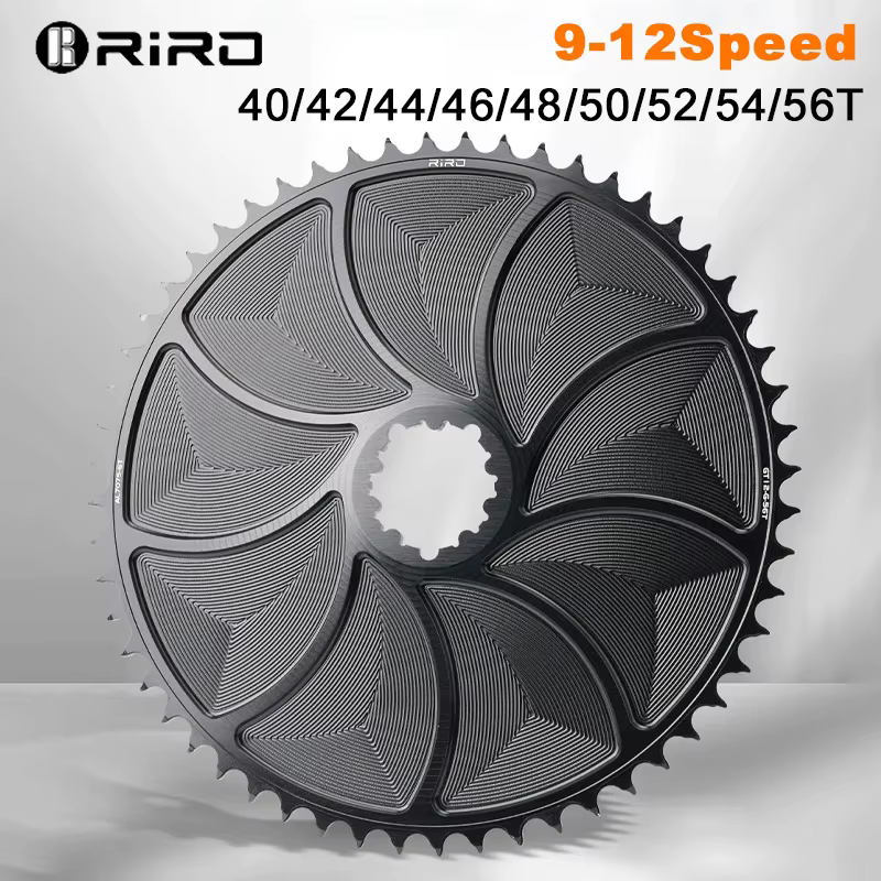 Plateau de pédalier RIRO DM pour vélo de route 40T 42T 44T 46T 48T 50T 52T 56T 58T pour SRAM 9/10/11/12S à montage direct