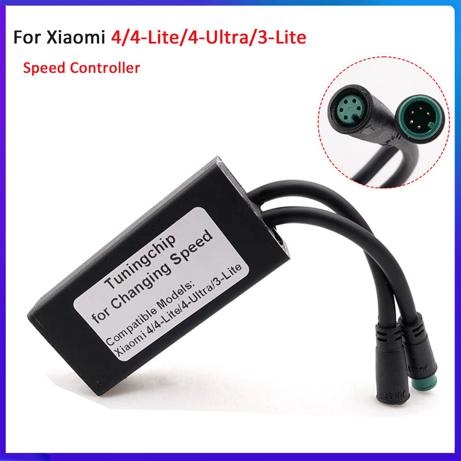 Tuningchip changement de vitesse pour Xiaomi 4/3 Lite 4 Lite 4 contrôleur de vitesse pour Scooter Ultra électrique-augmentation de vitesse réglable