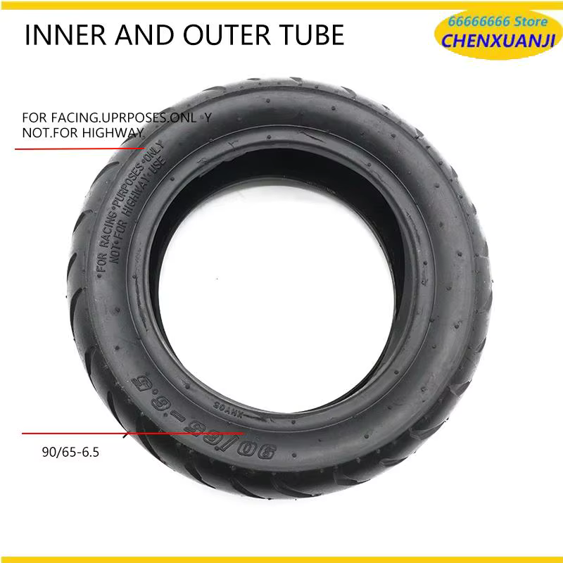 Pneu lisse 90/65-6.5 avant 110/50-6.5