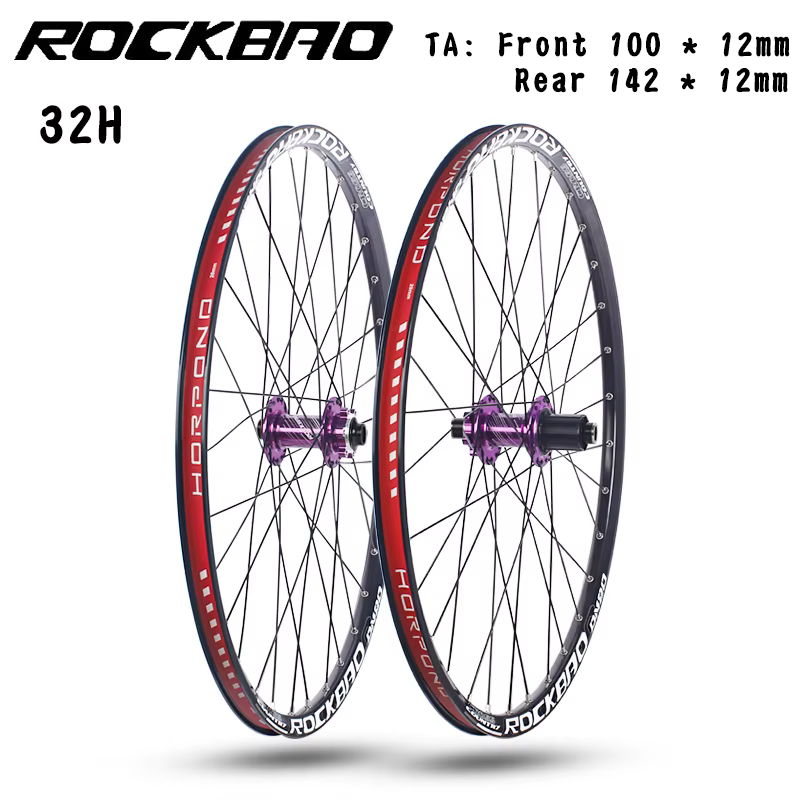 Jeu de roues de vélo de montagne ROCKBAO 24/26/27