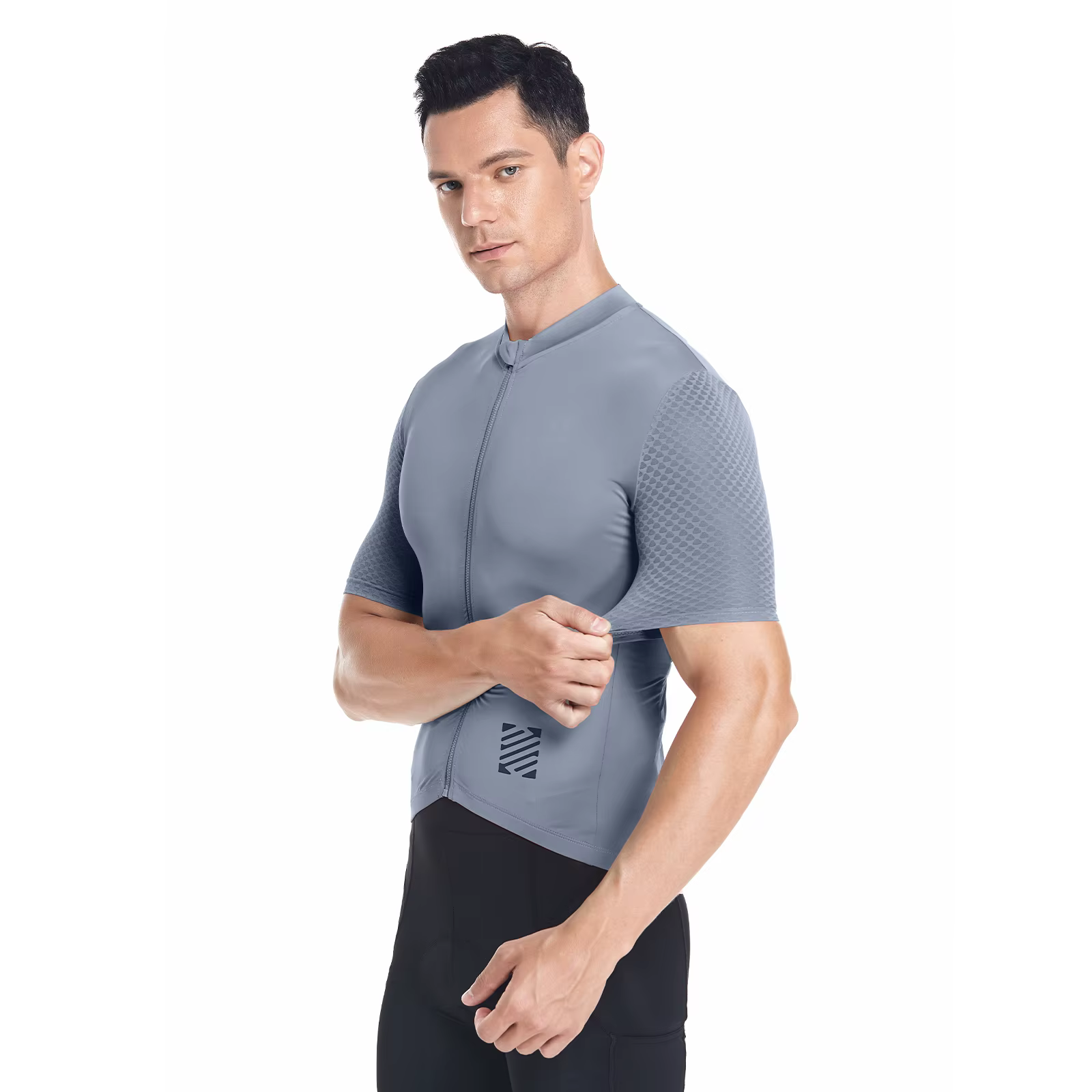 ARSUXEO hommes cyclisme maillot vélo été Pro équipe manches courtes vêtements respirant séchage rapide vtt route équitation chemise Ciclismo