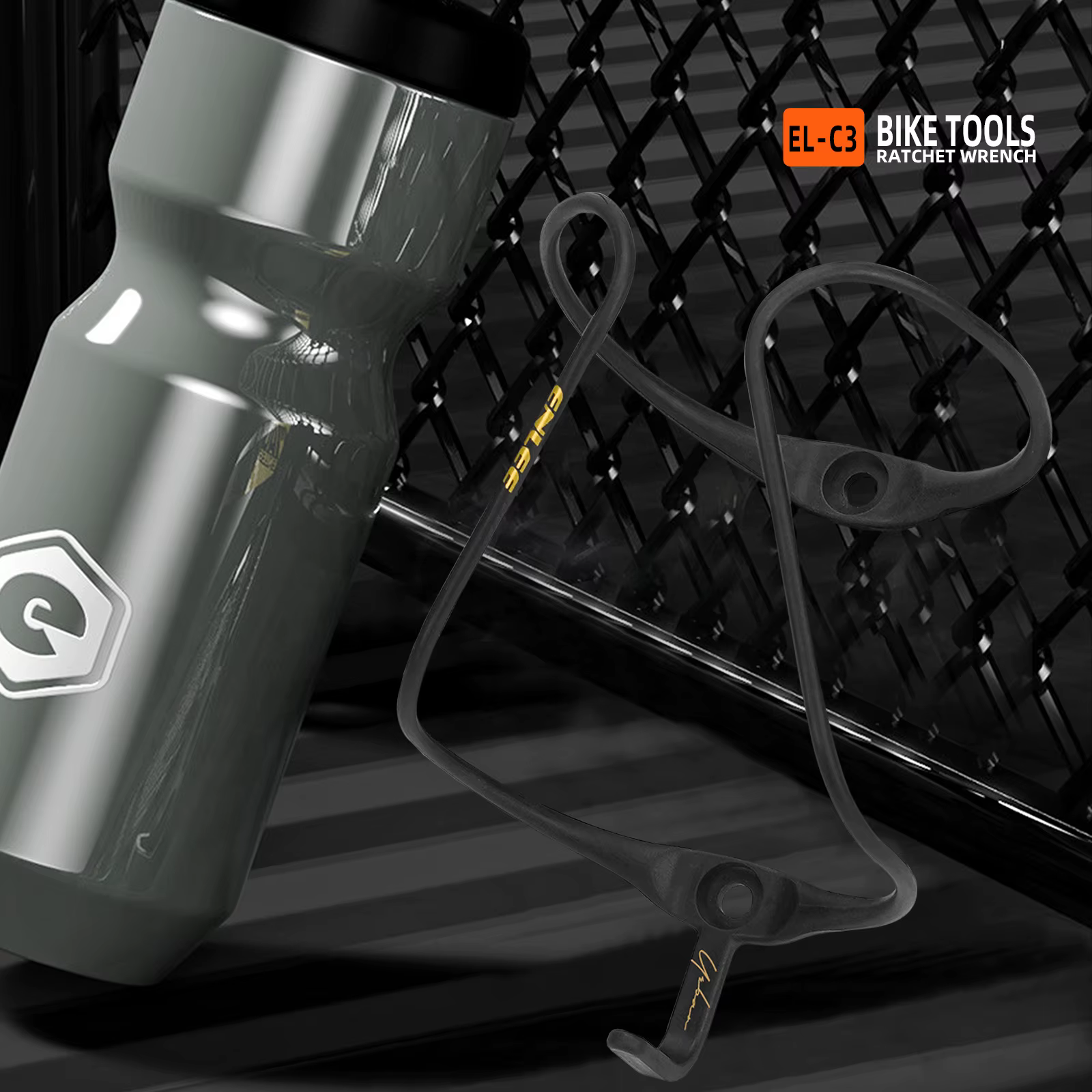 Enlee – porte-bouteille d'eau en Fiber de carbone
