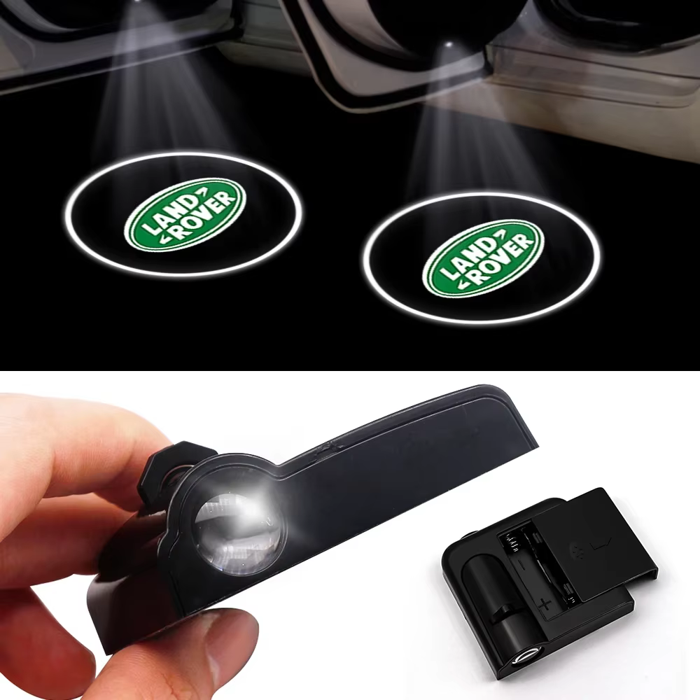 Pour Land Rover Range Rover Discovery 3 4 Freelander : Projecteur de logo de bienvenue pour portière de voiture, lampe de courtoisie à effet fantôme, accessoires