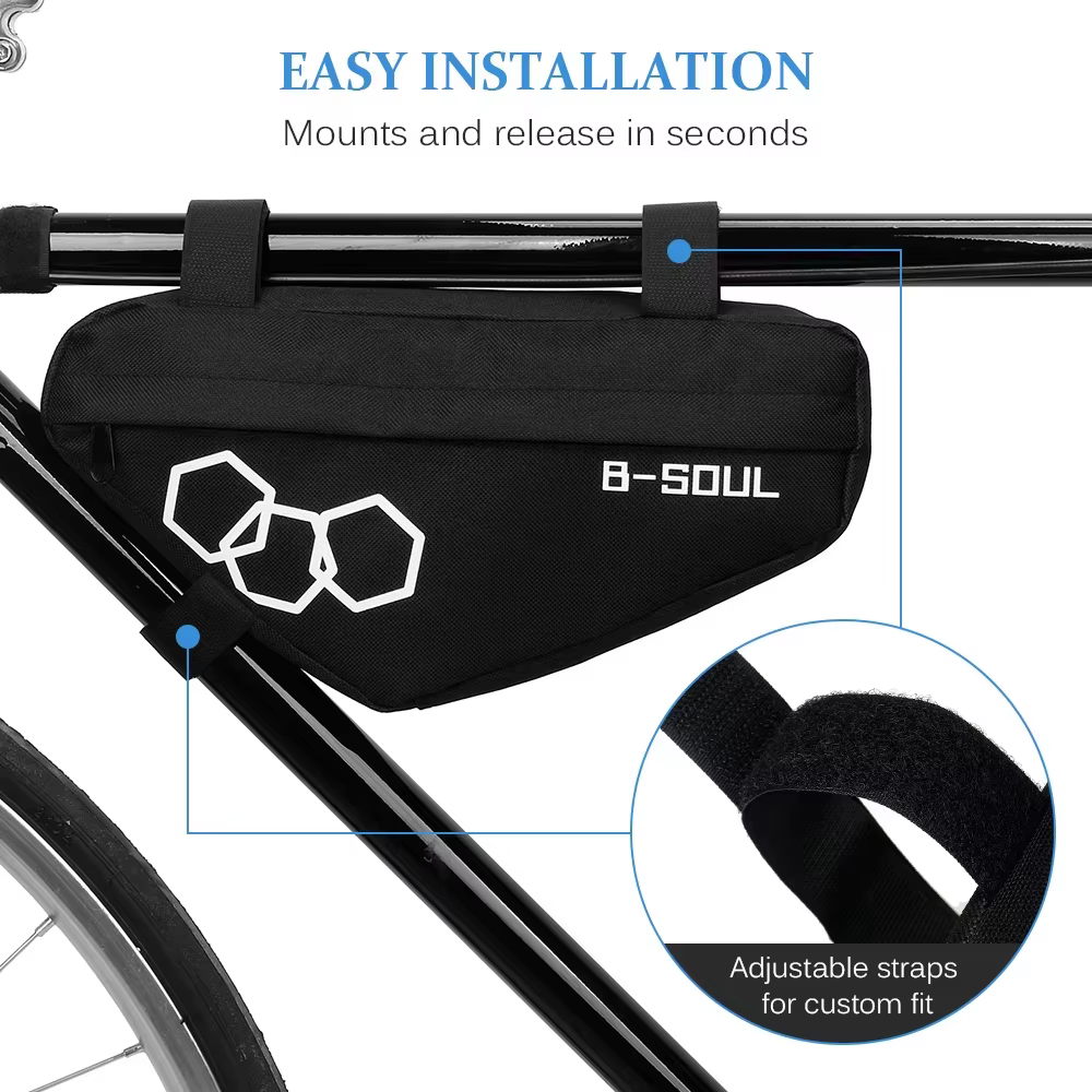 Sac triangulaire pour vélo