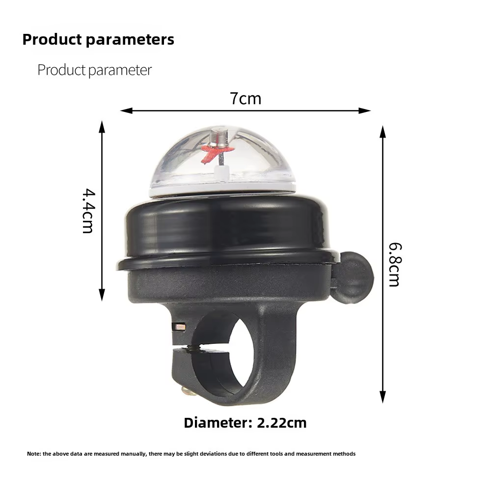 Cloche de vélo cloche de boussole de vélo de montagne cloche de klaxon de vélo accessoires de buggy de vélo pour enfants accesorios bicicleta y piezas