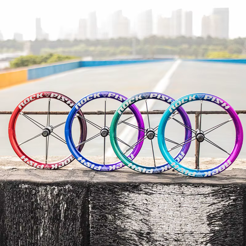 Rockfish R7 jeu de jantes de vélo de poussée 12 pouces enfants jeu de roues