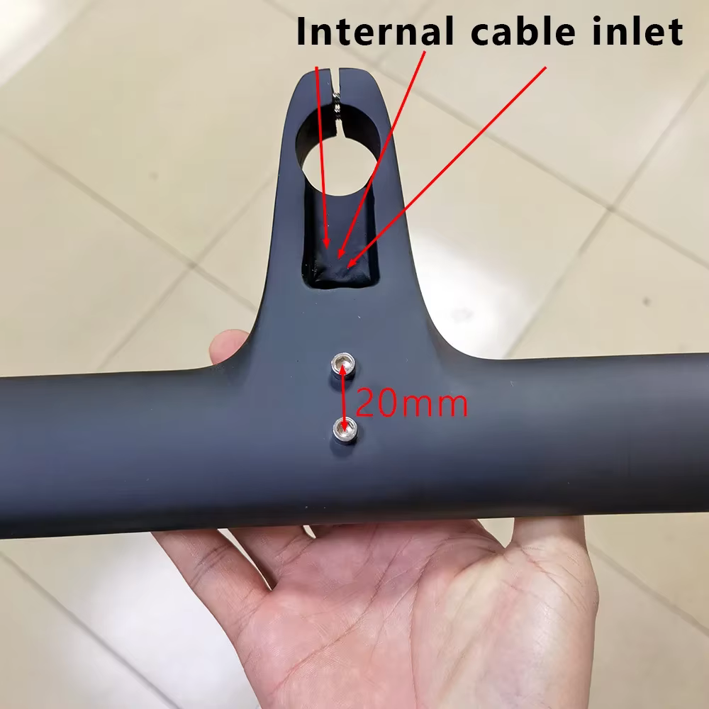 Guidon intégré en carbone pour vélo de route Sunmagazines ed