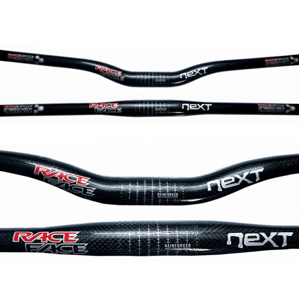 Race Face NEXT 3K guidon en carbone brillant plat/hauteur
