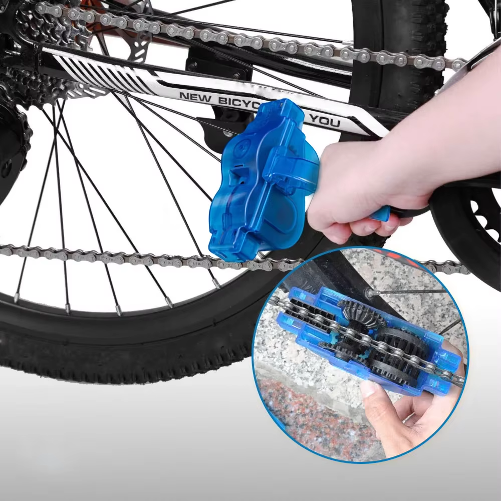 Nettoyeur de chaîne de vélo Portable
