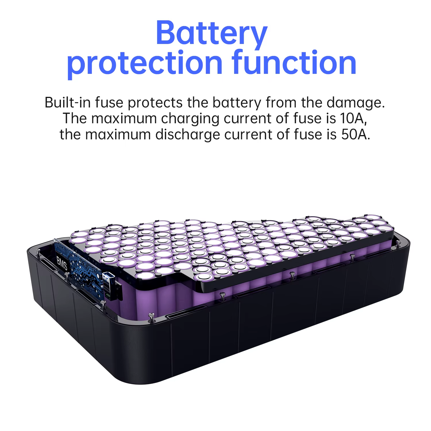 Batterie lithium triangulaire pour vélo électrique
