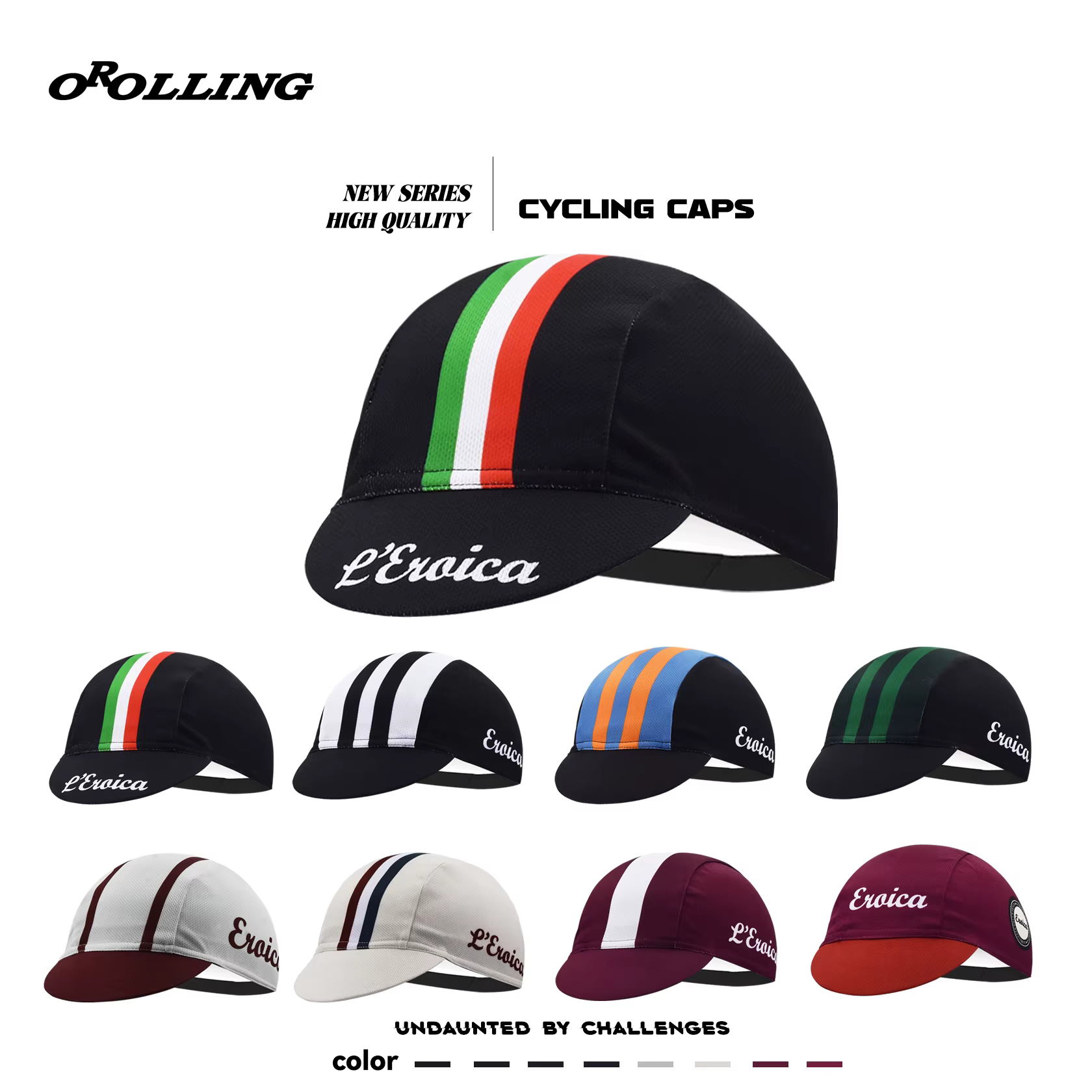 Multi Styles classique rétro Italia vélo nouvelles casquettes de cyclisme OSCROLLING Gorra Ciclismo unisexe