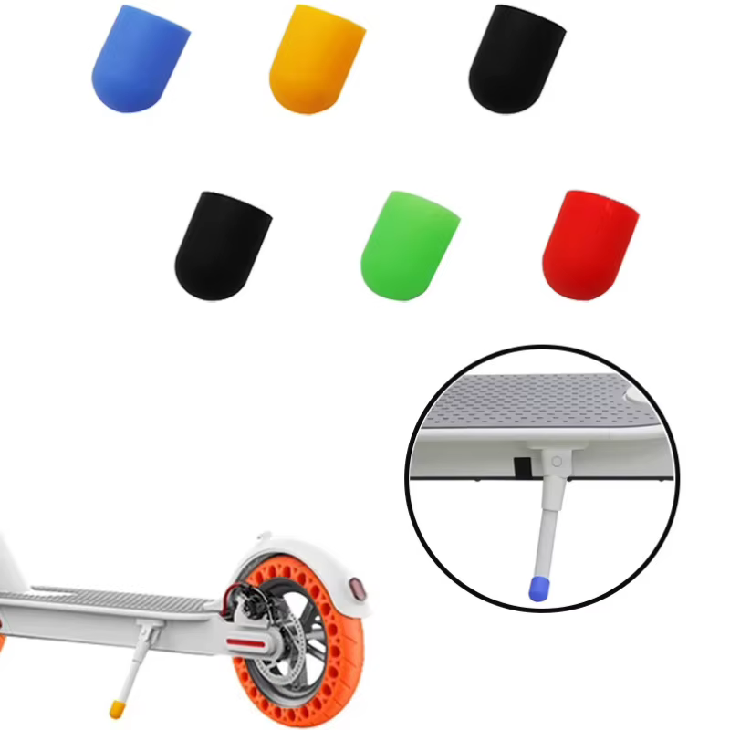 Support de pied de scooter en silicone