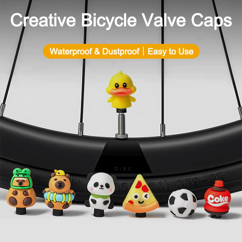 Capuchons de valve de vélo créatifs pour VTT et vélo de route