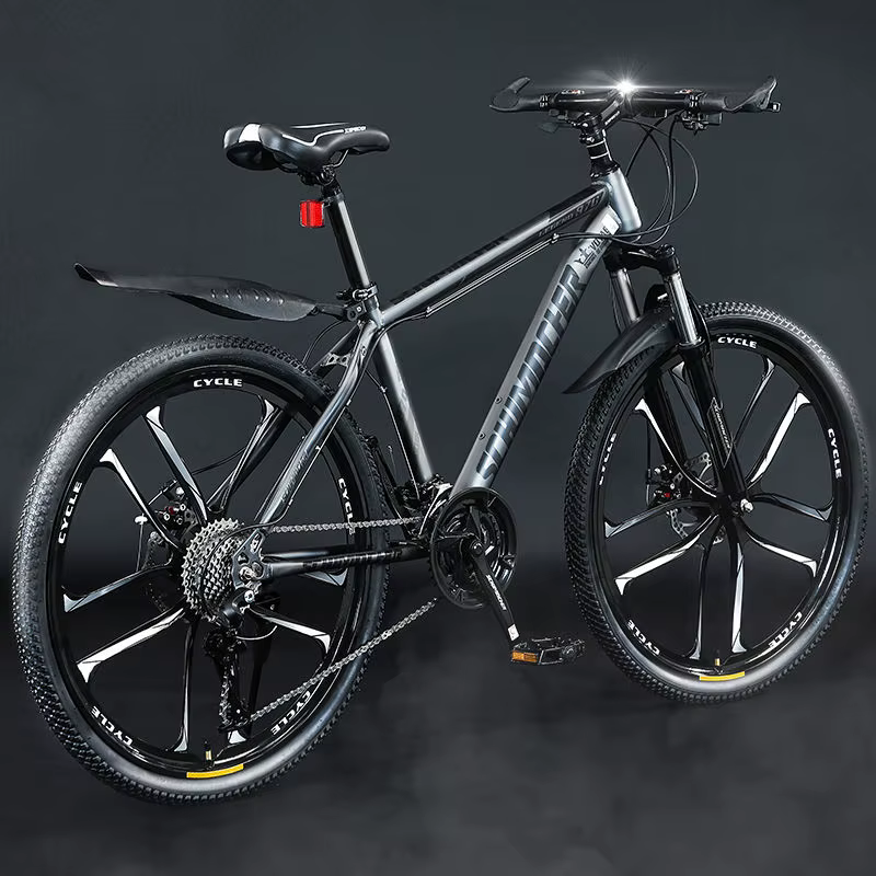 VTT adulte mâle le plus récent femme étudiante tout-terrain absorbant les chocs assez léger voiture de course sur route à vitesse variable