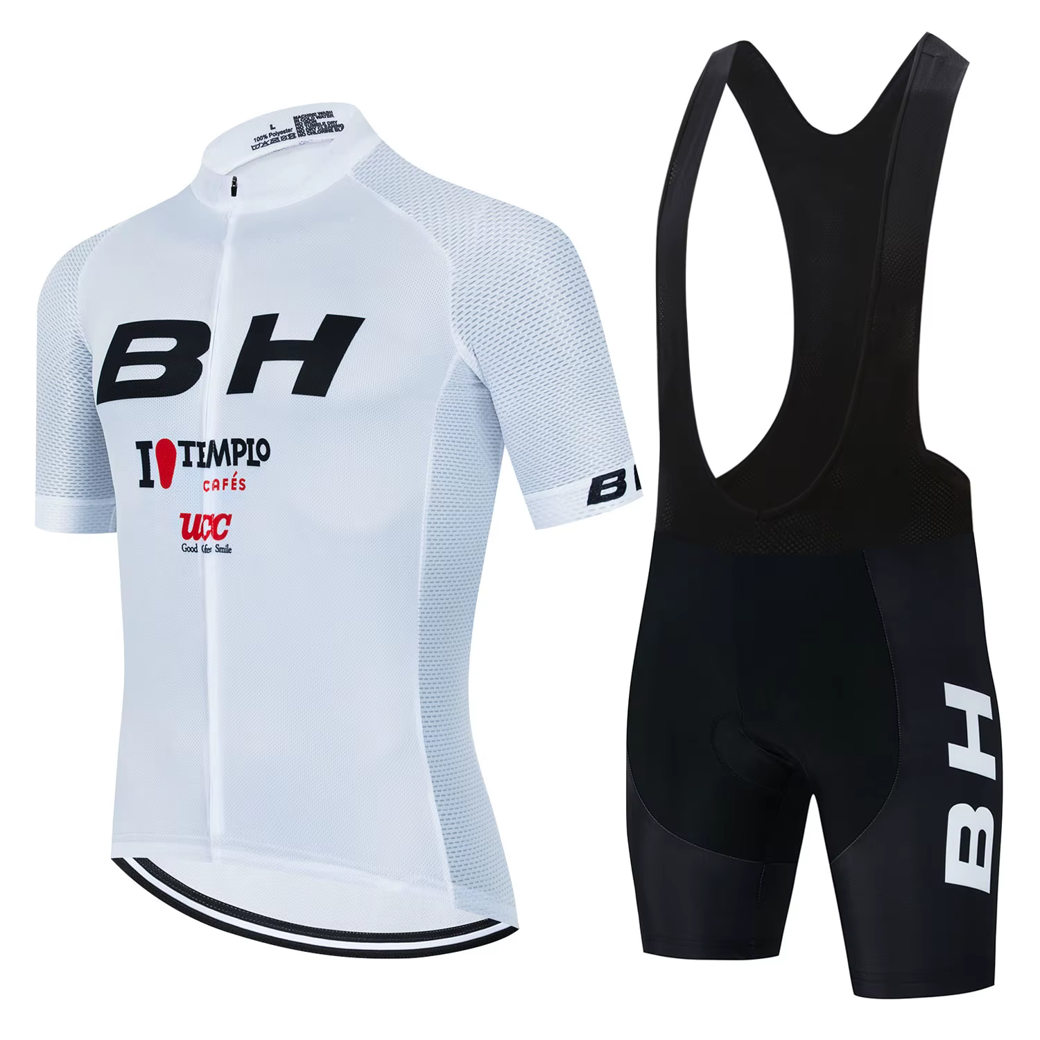 Ensemble de cyclisme de l'équipe BH pour hommes