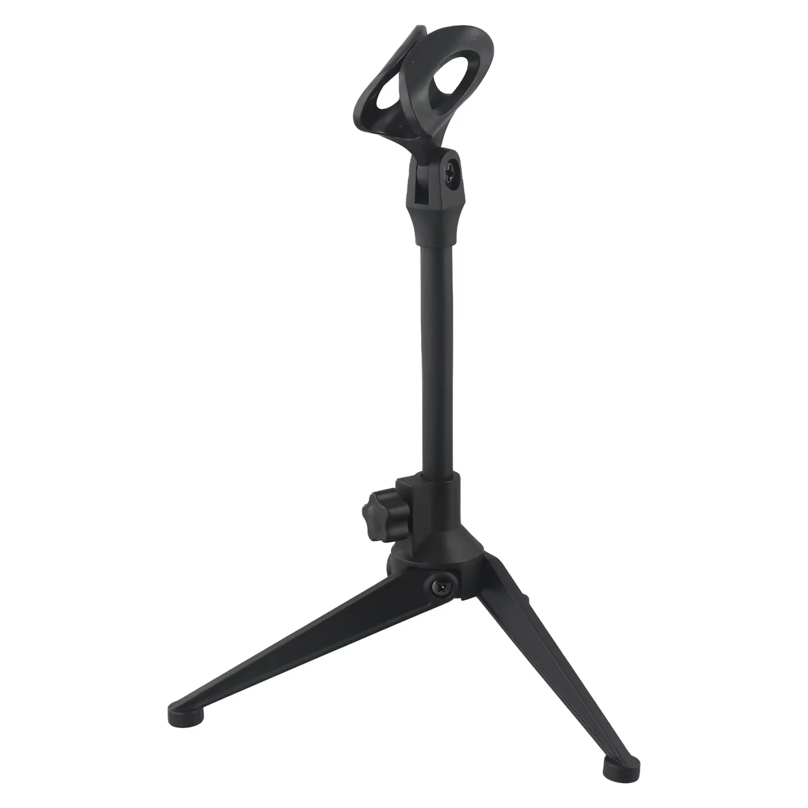 Supports de microphone réglables, trépieds de bureau, mini support de table portable, support de clip de micro, support d'invite léger