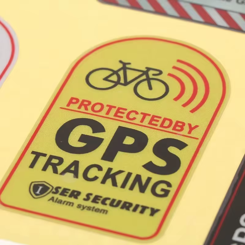 Autocollant d'alarme de suivi GPS