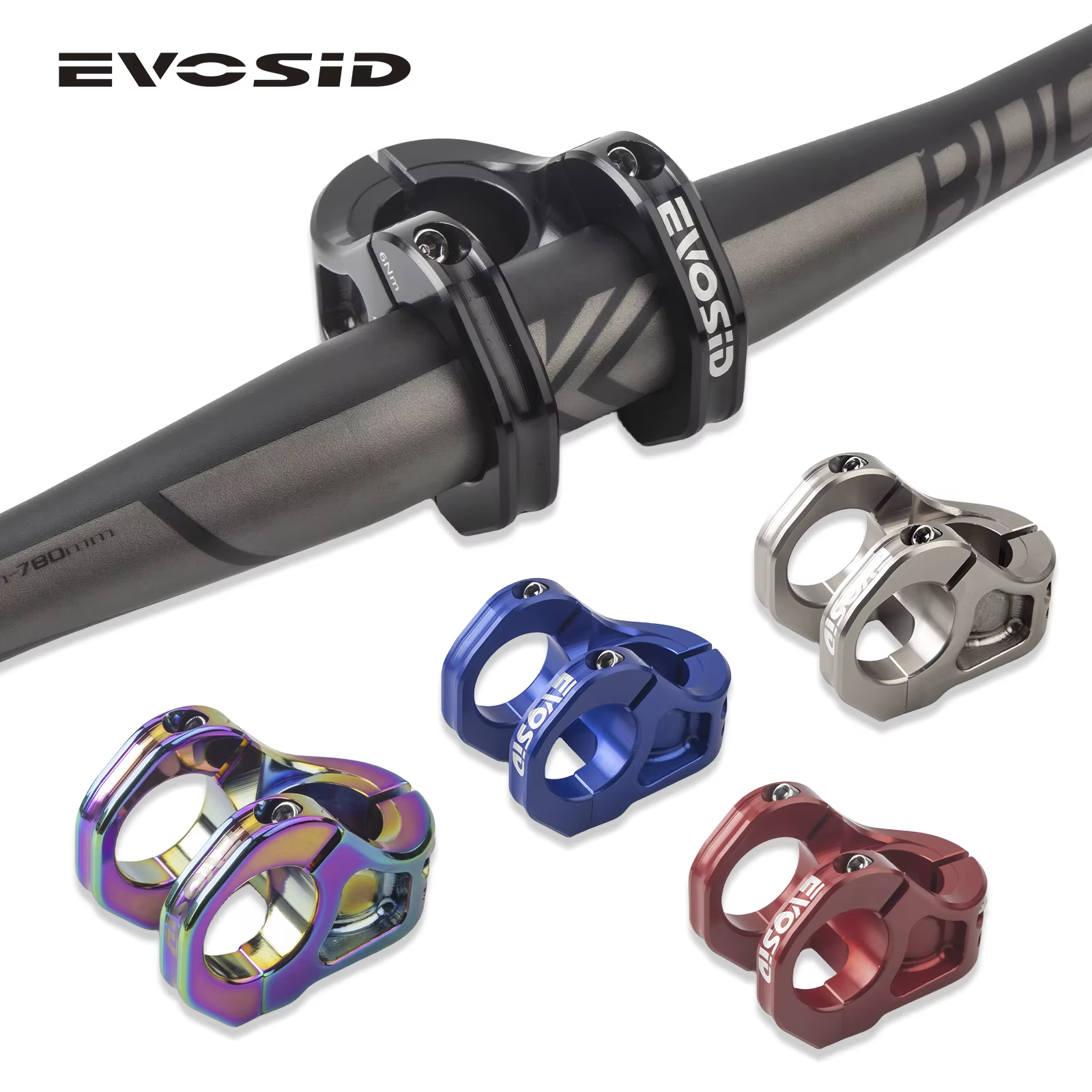 EVOSID tige de vélo de montagne 31.8mm pont
