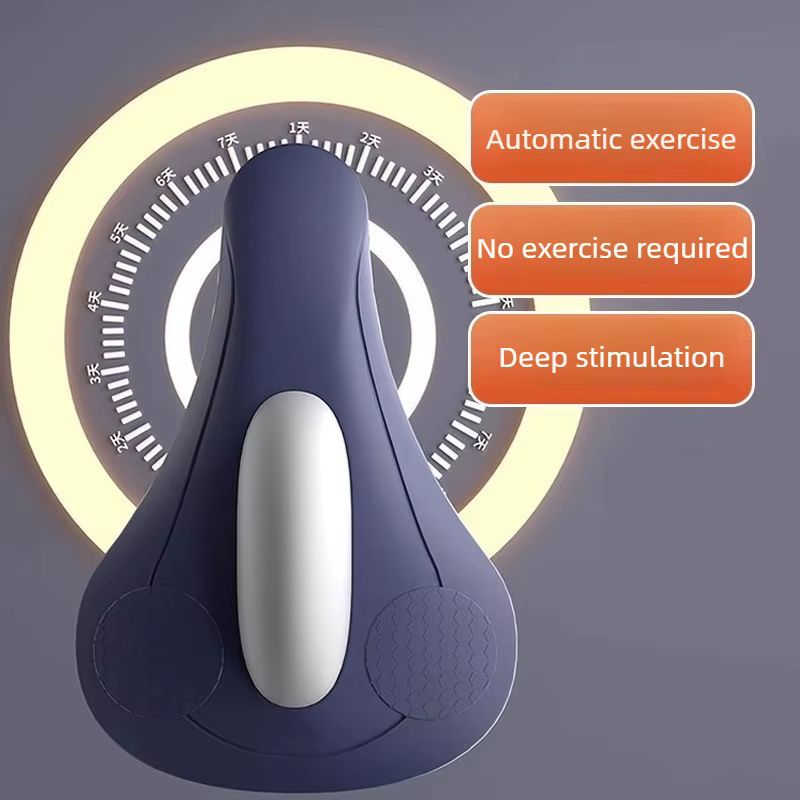 Entraîneur électrique intelligent pour les exercices de Kegel avec 4 niveaux de vibration et de chaleur pour la récupération des muscles pelviens, exercices des cuisses internes, fitness à domicile