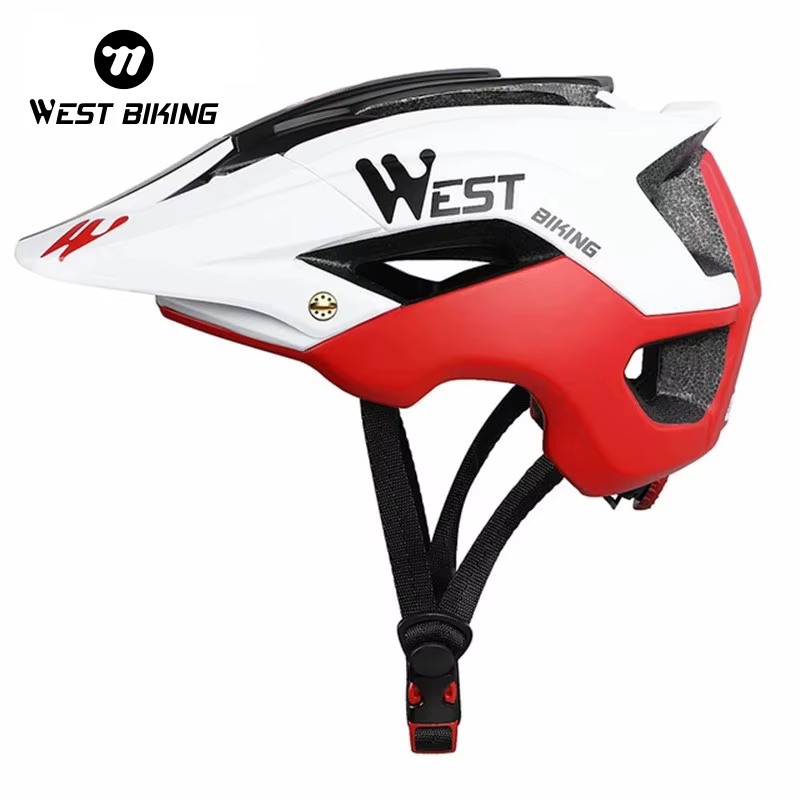 WEST BIKING – Casque de sécurité respirant et ultraléger pour VTT