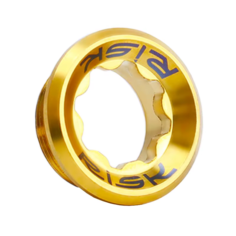 Risque M20x8mm vélo manivelle bras boulon titane montagne route vélo pédalier capuchon roue à chaîne pédalier vis BB axe vis