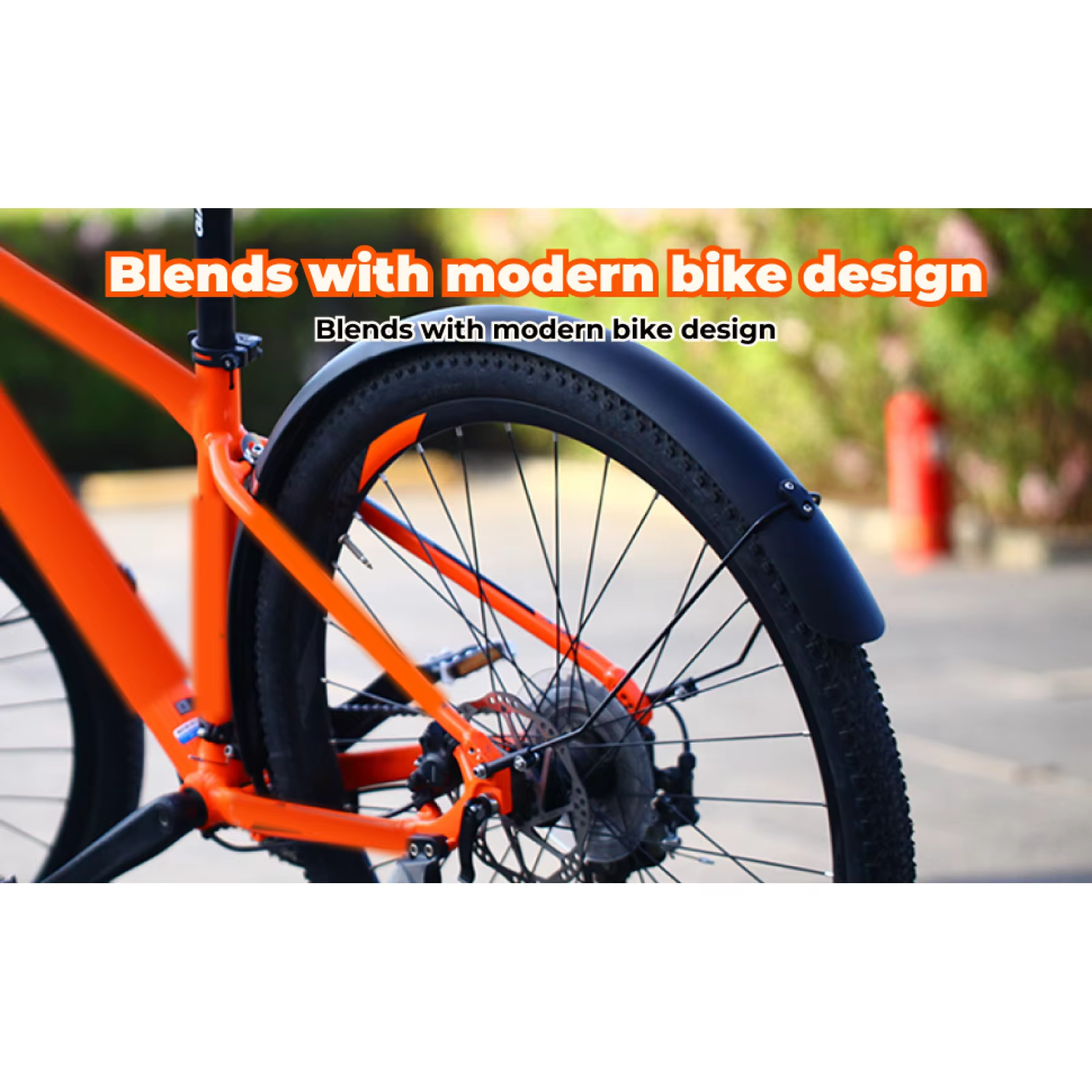 Ensemble de garde-boue pour vélo pour protection avant et arrière