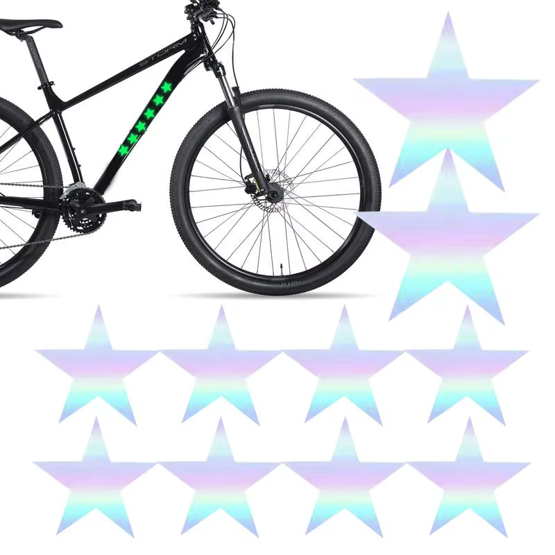 Autocollants réfléchissants pour vélo