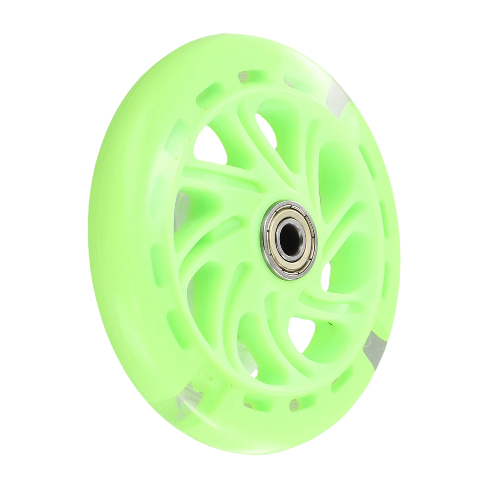 Roue de scooter à flash LED pour enfants