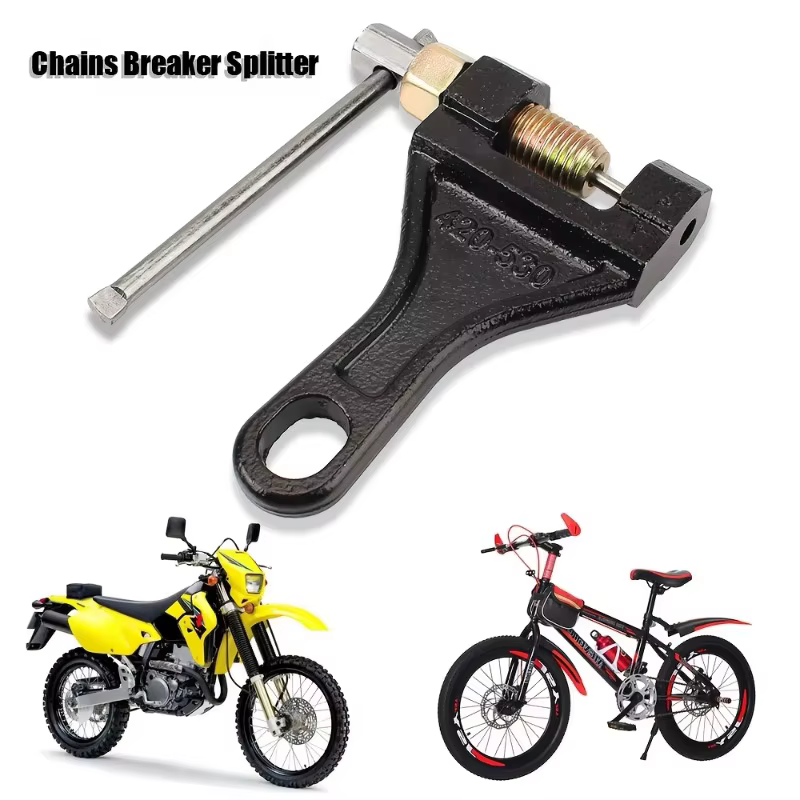 Outil de réparation de dissolvant de goupille de démontage de lien de disjoncteur de chaîne de Tricycle de moto adapté