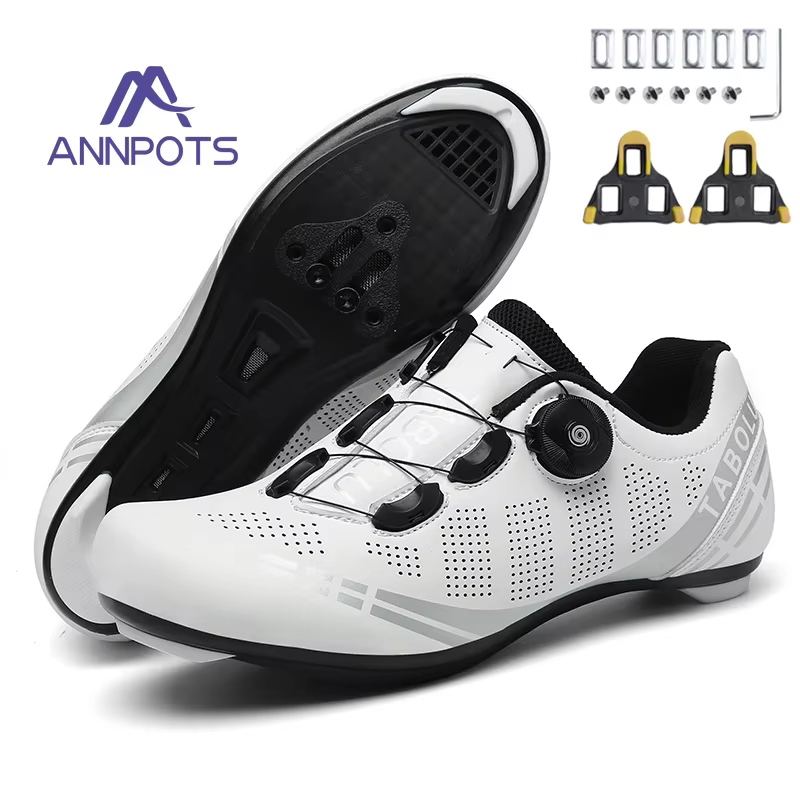 Chaussures de cyclisme professionnelles pour hommes et femmes