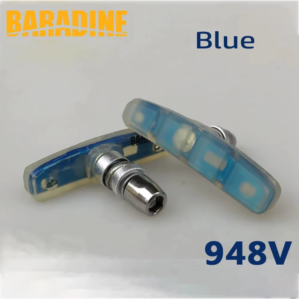 Baradine 948V vtt vélo v-brake chaussures Transparent 60mm plaquettes blocs de frein