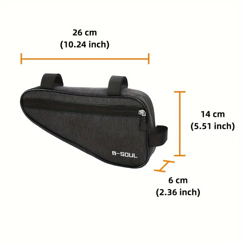 Sac triangulaire de vélo