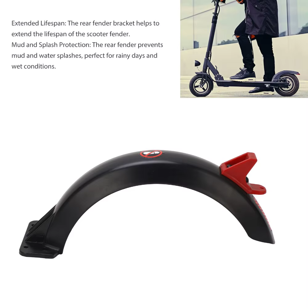 Scooter Étanche avec Crochet et Bande Réfléchissante