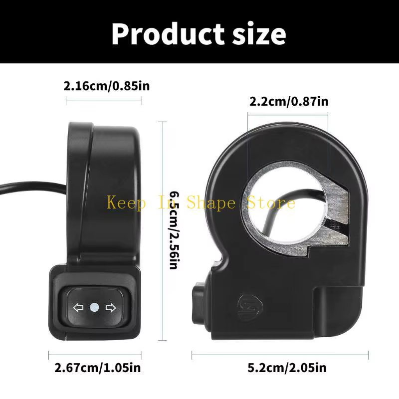 Boutons de clignotants pour trottinettes électriques