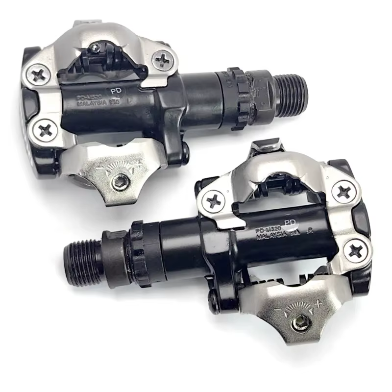 Pédales de vélo de montagne Shimano M520
