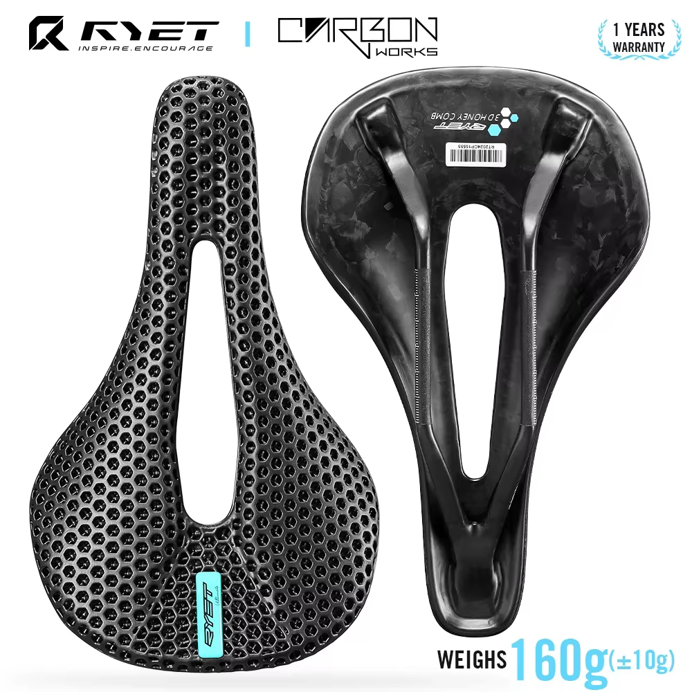 RYET – selle de vélo en carbone imprimée en 3D