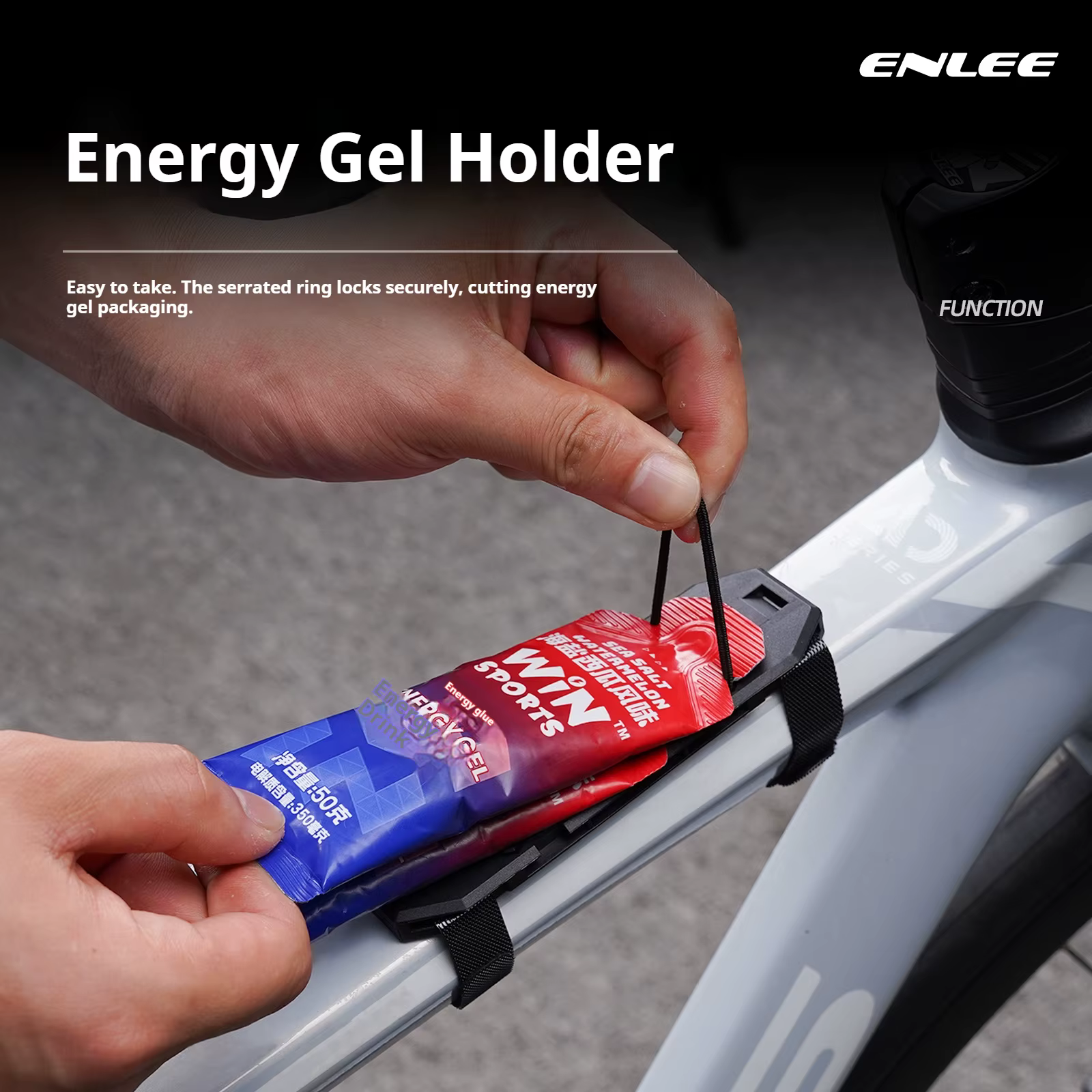 ENLEE – porte-gel énergétique pour vélo