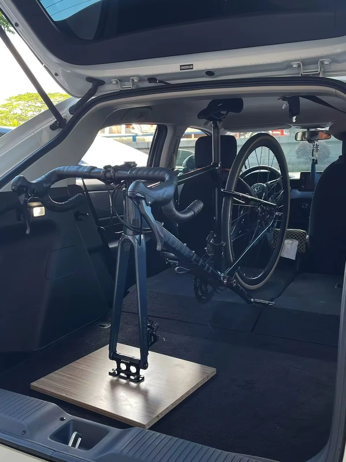 Support de fourche de vélo à dégagement rapide pour axe traversant VTT/Vélo de route