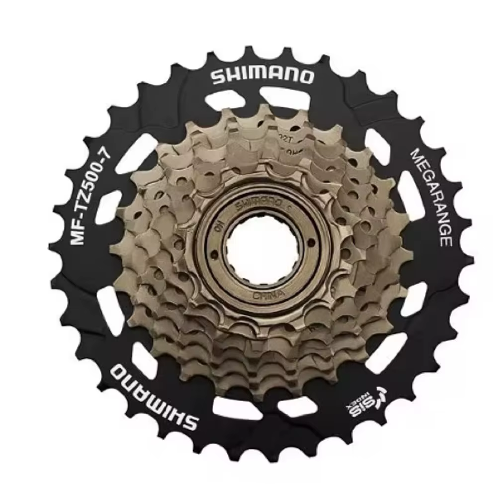 Shimano MF-TZ500-7 roue libre de vélo 14-34T en acier pour vtt